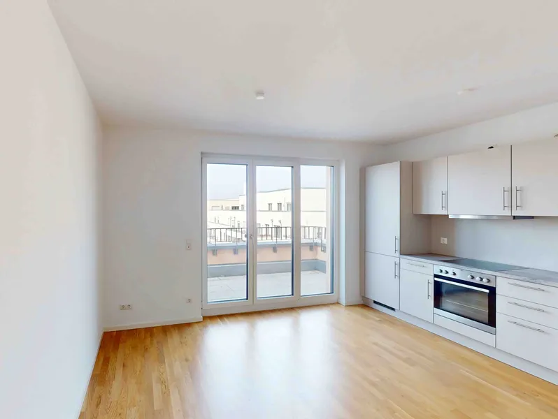 Attraktive 2-Zimmer-Wohnung in Karlshorst mit Loggia und offener Küche — photo 1